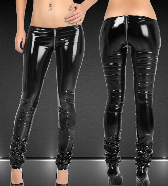 girls leather pants