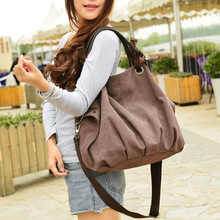 2016 mew fashion women handbag crossbody bags big over shoulder canvas retro tote sling ladies shopper bolsa casual Solid zipper