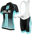 High quality ALE 2016 women short sleeve cycling jersey bib shorts shirt set MTB bicycle clothes