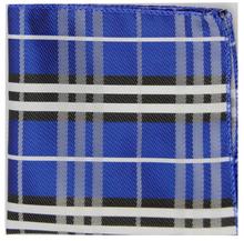 SNT0427 Blue Black Stripes 2014 New Classic Ties Hanky Handkerchief Cufflinks Men s Business Casual Party