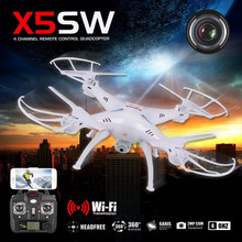 new 2016 SYMA X5sw WIFI RC Drone FPV Quadcopter With 2MP Camera 2.4Ghz 4CH 6-Axis Helicopter Toys White Black RTF VS MJX X705C