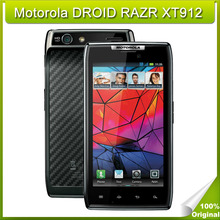 Original Motorola DROID RAZR XT912 Phone Dual Core 1.2GHz 1GB+ 16GB 4.3 inch Android OS 2.3 SmartPhone 8MP Camera