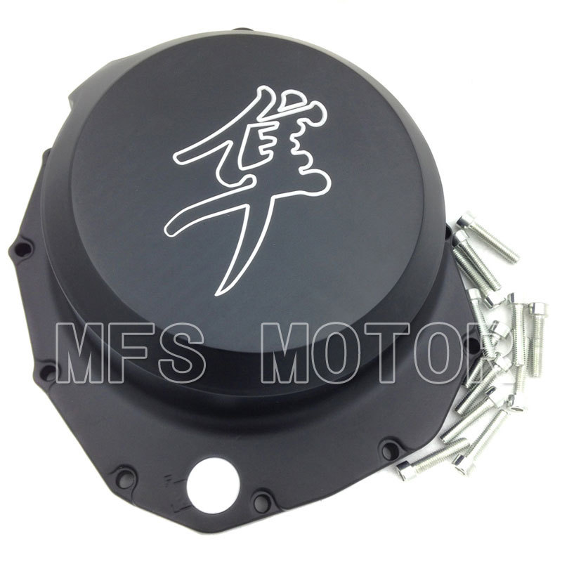 Motorcycle motor right side Engine Clutch cover For Suzuki Hayabusa GSXR1300 1999-2013 B-king 2008 2009 Black