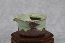 Tianqing Handmade Ru Kiln Celadon Ware Teapot Teacup Gongfu Tea Set 115ml