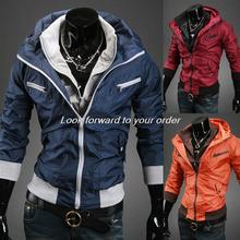 2014 Autumn Winter Fashon New Design Casual Jackets Men Outerwear Men s Jacket Coat Zipper Slim