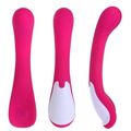 USB Charge Silicone 7 Frequency Vibrating Massage Vibrator G Spot Sex Toy Female
