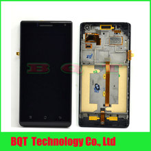 Good quality  Mobile Phone spare parts For HuaWei Ascend P1 U9200  lcd screen assembly with frame Free Shipping