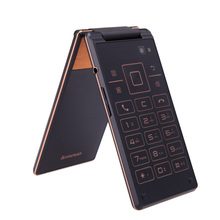Original Lenovo A588T Flip Mobile Phone 4 MTK6582M Quad Core Android 4 4 Dual Sim 512MB