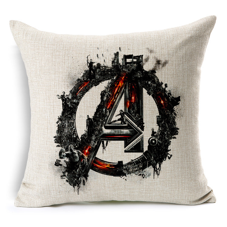 Avengers pillow cover Hulk Thor Iron man Captain America
