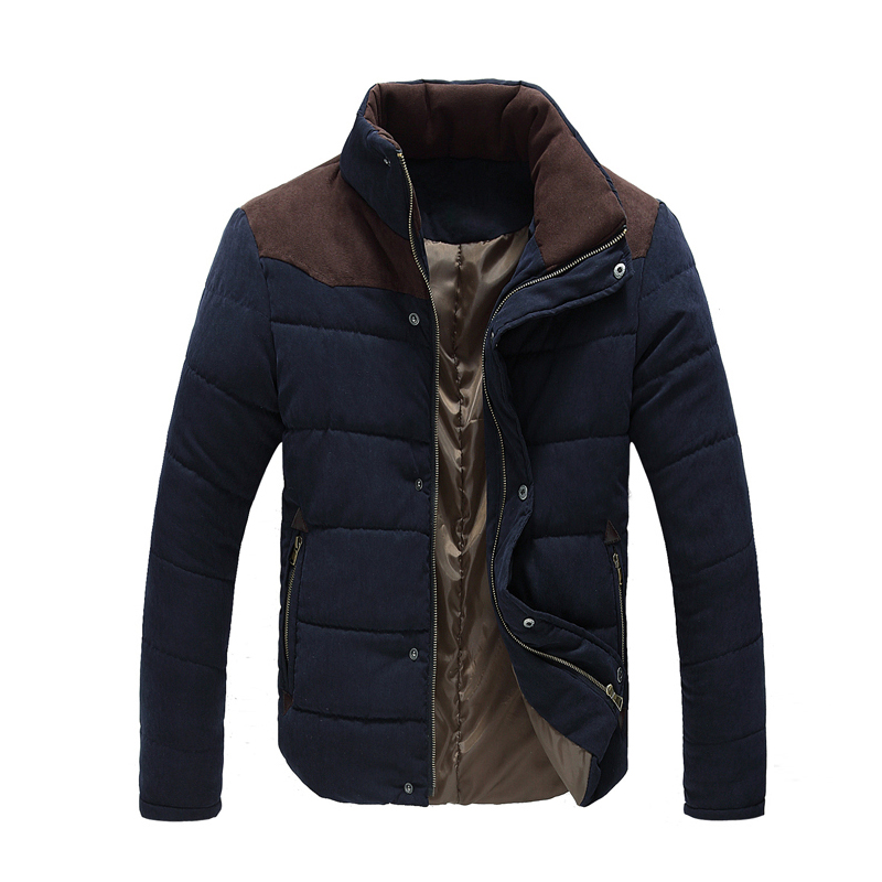 Winter Jacket Men 2015 Men S Fashion Stand Collar Cotton Jacket Outdoor Warm Coat The Northe