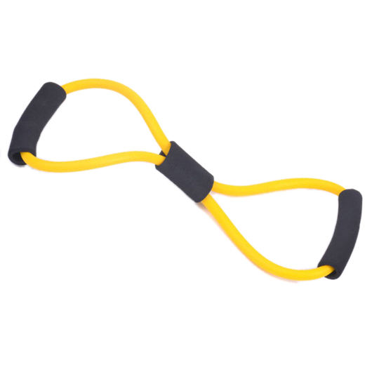2015 Highly Commend 2 pcs Resistance bands chest expander Rope spring exerciser Yellow