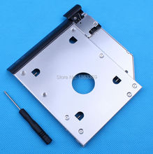 2nd HDD SSD Hard Drive Caddy Adapter with eject / lock latch mechanism for Dell Latitude E6320 E6420 E6520 E6330 E6430 E6530