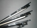 3 PCs Strong Carbon Fiber Violin bow with gribs with Different Ebony frog 4 4