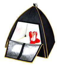 63*63*66CM Softbox Kit Portable Mini Photo Studio Box Photography Light Box With Professional 36W 5500K LED Light Bulb
