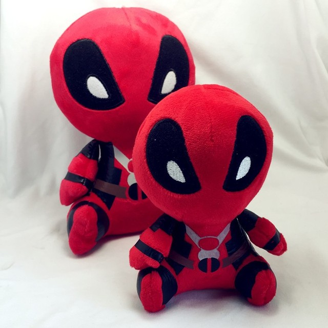 2016 Фильм Дэдпул Q Версия 20 см X-men Deadpool Плюшевые Игрушки Куклы Для Детей Подарок