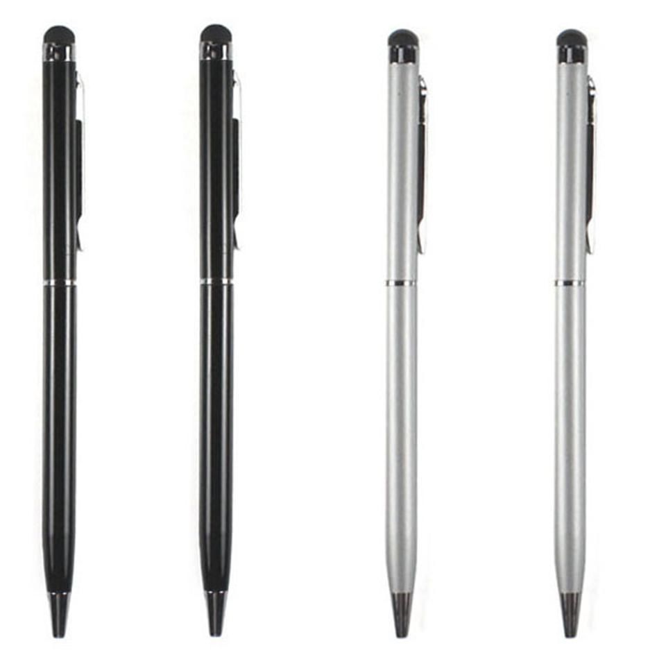 2 in 1 Touch Screen Stylus Ballpoint Pen For IPad IPhone For IPod Tablet Smartphone