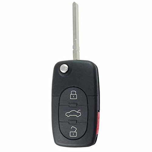 Replacement-4-Button-Flip-Key-Keyless-Entry-Remote-Control-Fob-4D0-837-231-E-OR-4D0