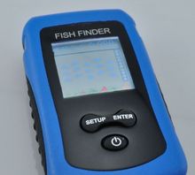 Color LCD Russian Menu Language RF Wireless Sonar Sensor River Lake Sea Bed Update Contour 131ft/40M Fishfinder Fish Finder echo