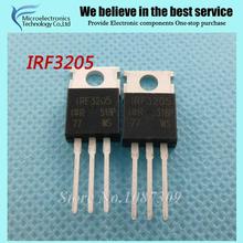 10pcs free shipping IRF3205 IRF3205PBF MOSFET MOSFT 55V 98A 8mOhm 97.3nC TO-220 new original