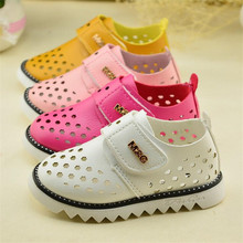 Summer New Selling Top Quality Soft leather soft bottom Boys and Girls Children’s shoes hollow sandals Z&L202