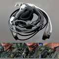 Anti Noise Handsfree Finger PTT Throat Control Acoustic Tube Earphone for Baofeng Kenwood UV5R Walkie Talkie