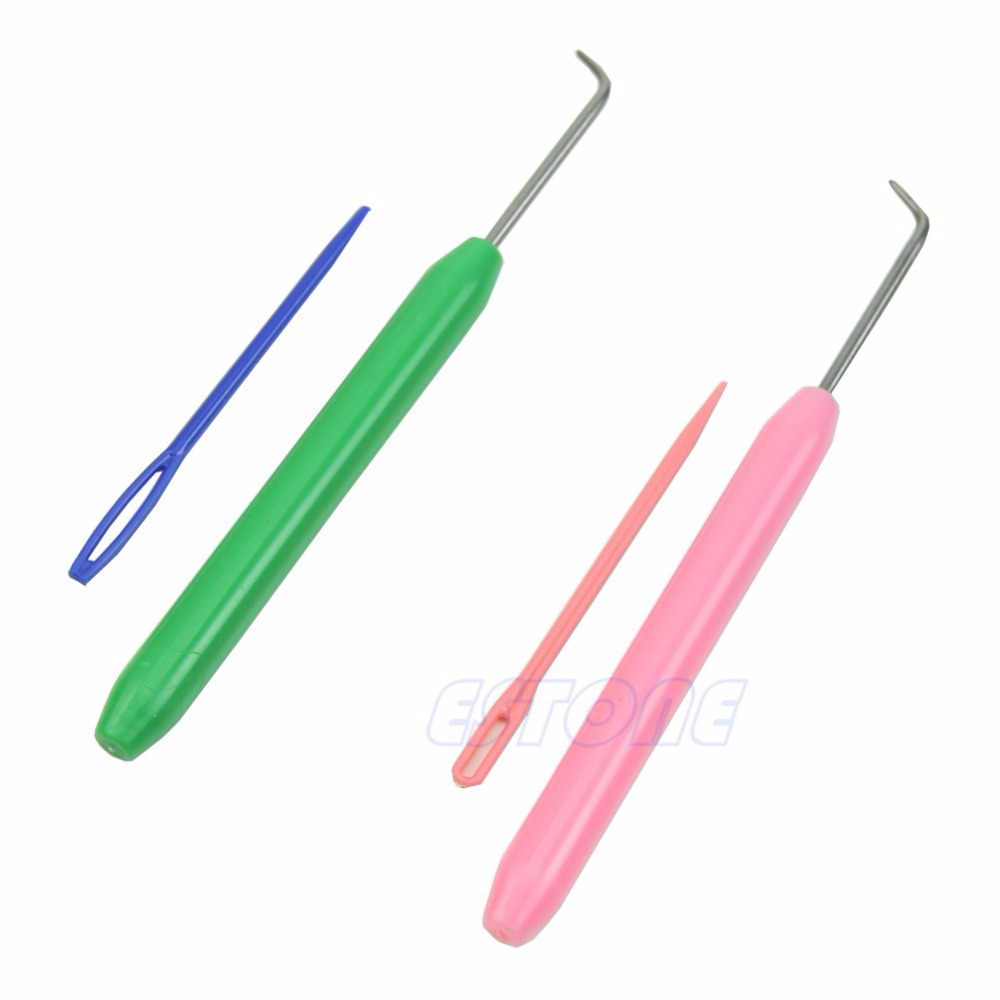 1 set Set Needle + Hook Crochet Hook Set For Knifty Knitter & Knitting Loom Hook Free shipping