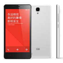 4G Original Xiaomi Redmi Note 5.5” FDD LTE Mobile Phone 2GB RAM 8GB ROM Android 4.4 MIUI 3100mAh MSM8928 Quad Core Single SIM
