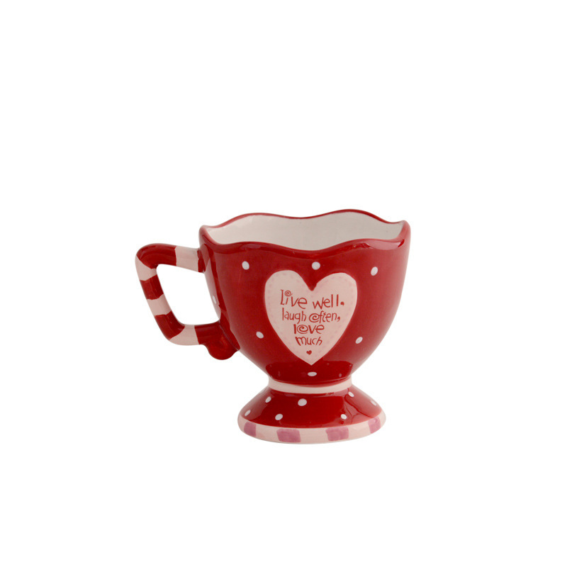 Export trade of the original single colored ceramic tableware suit hand painted ceramic dish coffee mug