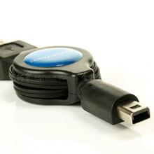 Retractable USB Data Charger Charging Cable for 3DS NEW3DS DSi NDSi new3DSXL 75CM Cable
