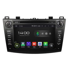 A9 HD 1024*600 Quad Core 1.6G 16GB Flash Android 5.1.1 Car DVD Player Radio GPS Navi Stereo for MAZDA 3 2009 2010 2011 2012