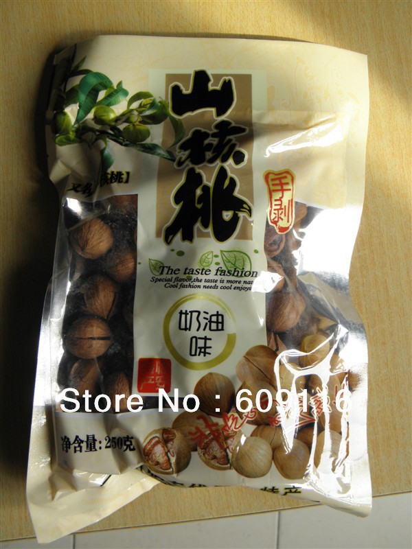 Grate taste new cargo speciality nuts fresh small walnut cream hand peel pecan 500g