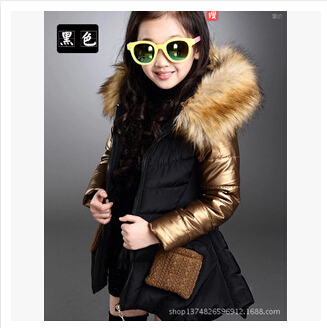 Parkas font b girl b font font b clothing b font brand kid clothes winter children