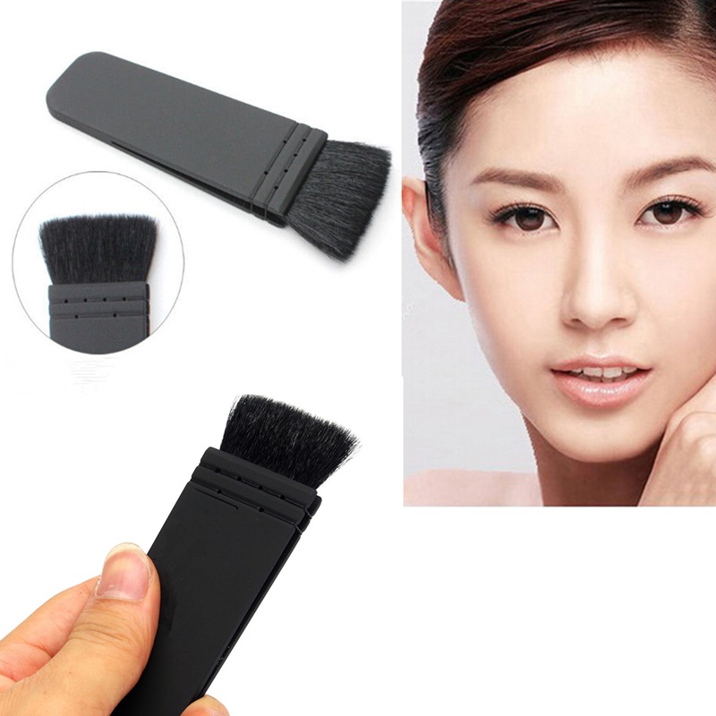 Hot Sale Pro 1Pcs Black Makeup Brush Flat Contour Blusher Cosmetic Beauty Brushes Tools High Quality