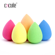 2016 1pc Foundation Beauty Makeup Sponge makeup Blender Blending Cosmetic Puff Powder Smooth Make Up sponge 14 colors to choose