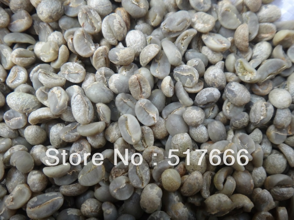 Free shipping 500g 1 1lb bag China Yunnan Small Coffee Beans Arabica A Green Coffee Beans