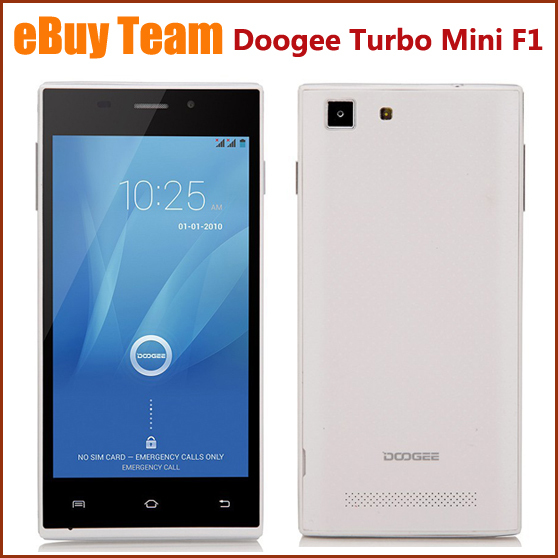 Original Doogee Turbo Mini F1 4G FDD LTE MTK6732 Quad core Phone 1 5GHz 8MP 4