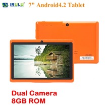IRULU 7 Tablet PCs Dual Core Allwinner Android 4 2 Tablet PC 1 5GHz ROM 8GB