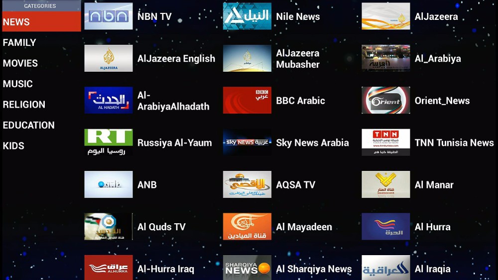 260 Arabic Channels