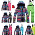 Free shipping new 2016 ski suits women s jacket pants snowboarding skiing jackets Waterproof Windproof Breathable