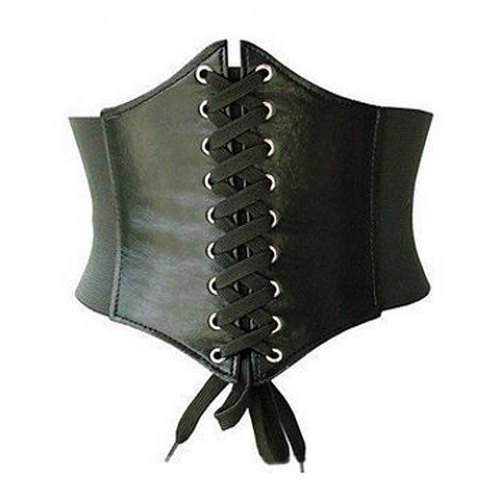 2015 New Hot Sexy Lingerie Black Gothic Underbust Cupless Waist Training Corset Bustier Top Lace Up