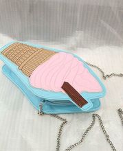 Cute Lolita ice cream chain satchel small fresh Lolita favorite cake shape single shoulder bag exclusive