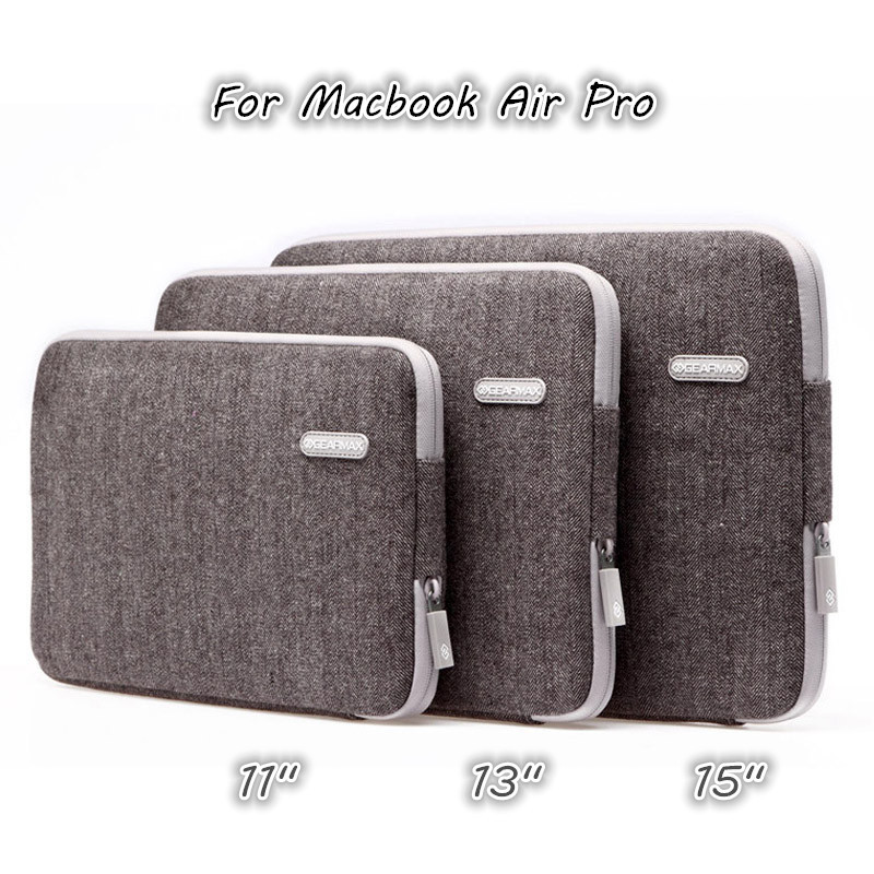 Hot selling felt men s notebook laptop bag sleeve case for Macbook Air Pro 11 13