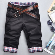 Free Shipping 2016 Fashion Brand Men’s Casual Short Pants Summer Plaid Shorts Fitness Cargo Polo Shorts Pantalones Cortos M-XXXL