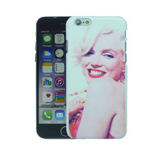 Stylish Marilyn Monroe Bubble Gum Protective Back Hard Cover Case For Apple i Phone iPhone 6