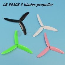 LBS 5030S propellers high-quality PC material 5*3 inch 3 blades(CW/CCW) for DIY mini race drones QAV250/QAV210 quadcopter
