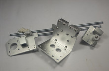 Reprap Prusa i3 3D printer aluminum alloy all metal dual extruder X carriage X end idler