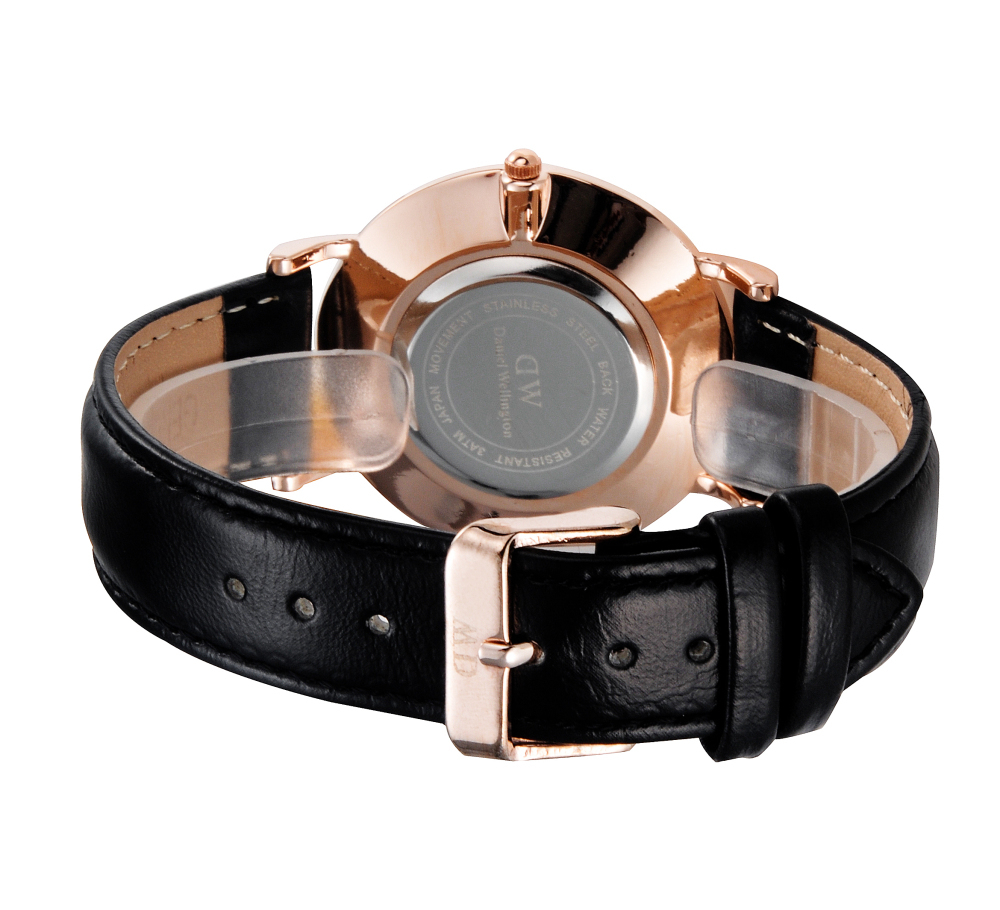 Brand Luxury Watches Men Watch 40mm For Men women Leather strap Military Quartz Clock Reloj with
