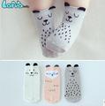 2 Pair Random Color Brand Kids 3D Socks Kitty Cat Baby Girls Boy Children Socks For