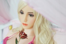 156cm The new wear Sport bikini rose girl silicone doll for men
