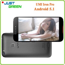 Original Umi Iron Pro 4G Android 5.1 Cell Phones MTK6753 Octa Core 5.5″ 1920X1080 3GB RAM 16GB ROM 13MP FDD LTE Fingerprint ID